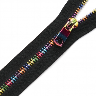 Y牙七彩牙金属拉链 1