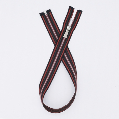 彩色布带-灰红黑01