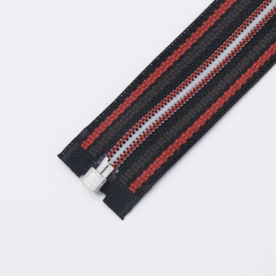 彩色布带-灰红黑03